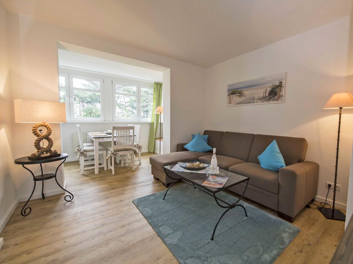 Villa Freia In Binz - Wg 11 Mit Meerblick Und Balkon Exterior photo